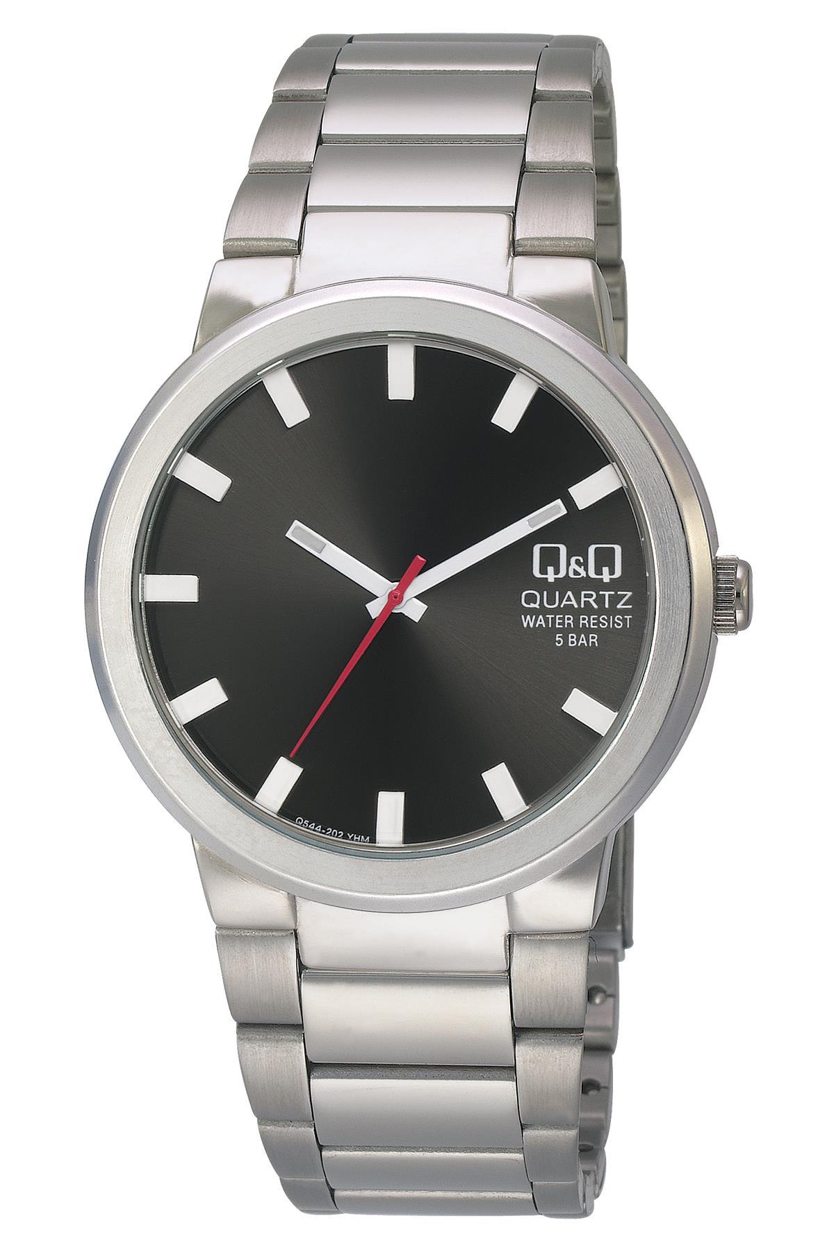Q&Q 3G148 36 mm Gri Metal Kordon Analog Kadın Kol Saati