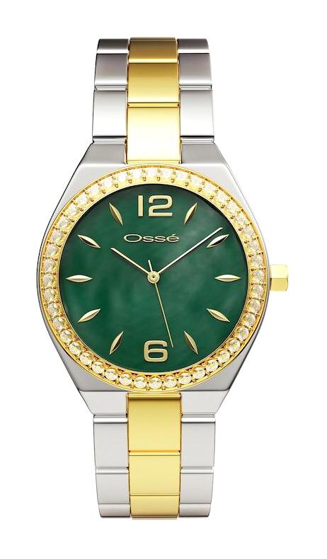 Osse OSW10137 35 mm Altın-Gri Çelik Kordon Analog Kadın Kol Saati