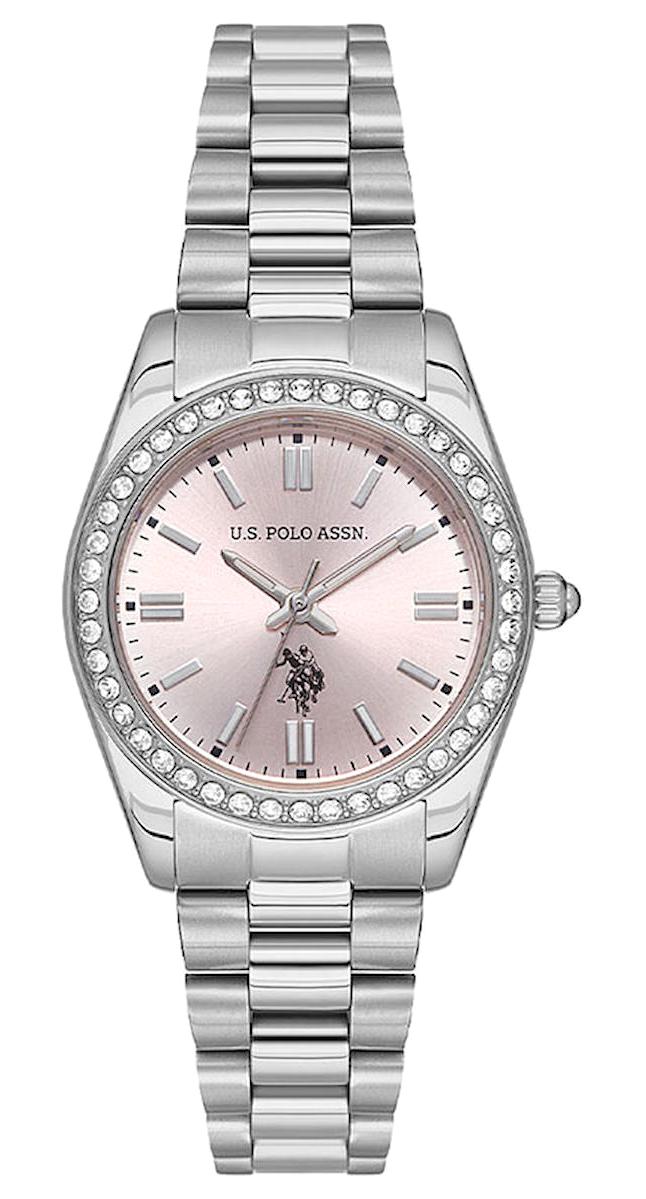 U.S. Polo Assn USPA2067-06 31 mm Gri Metal Kordon Analog Kadın Kol Saati