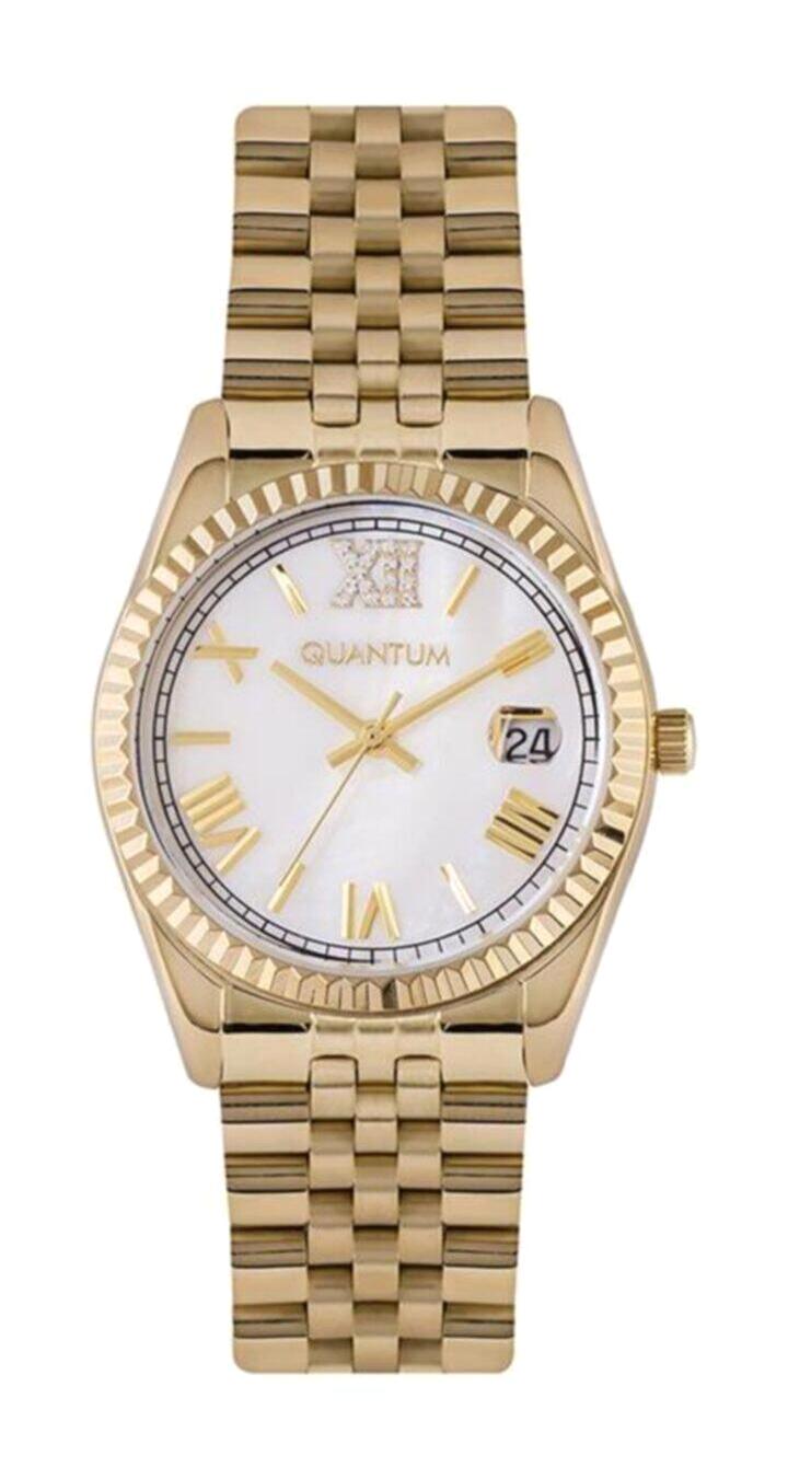 Quantum IML833.120 Takvimli 31 mm Rose Gold Çelik Kordon Analog Kadın Kol Saati