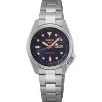 Seiko SPORTS Takvimli 28 mm Gri Çelik Kordon Analog Kadın Kol Saati