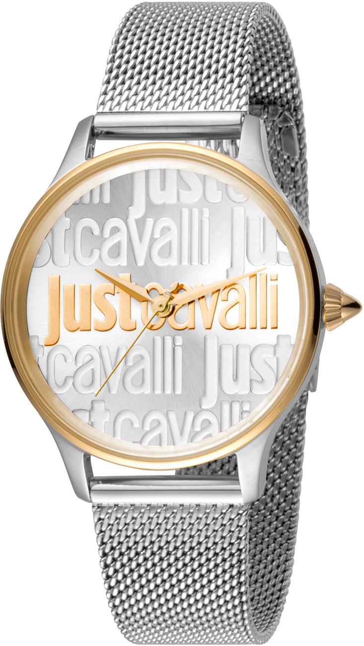 Just Cavalli JC1L032M0295 34 mm Gri Çelik Kordon Analog Kadın Kol Saati