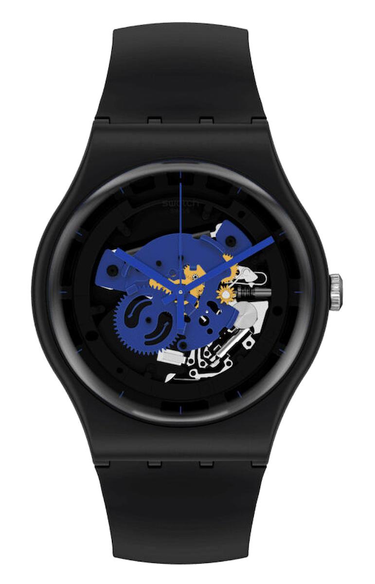 Swatch SO32B109 41 mm Siyah Metal Kordon Analog Kadın Kol Saati