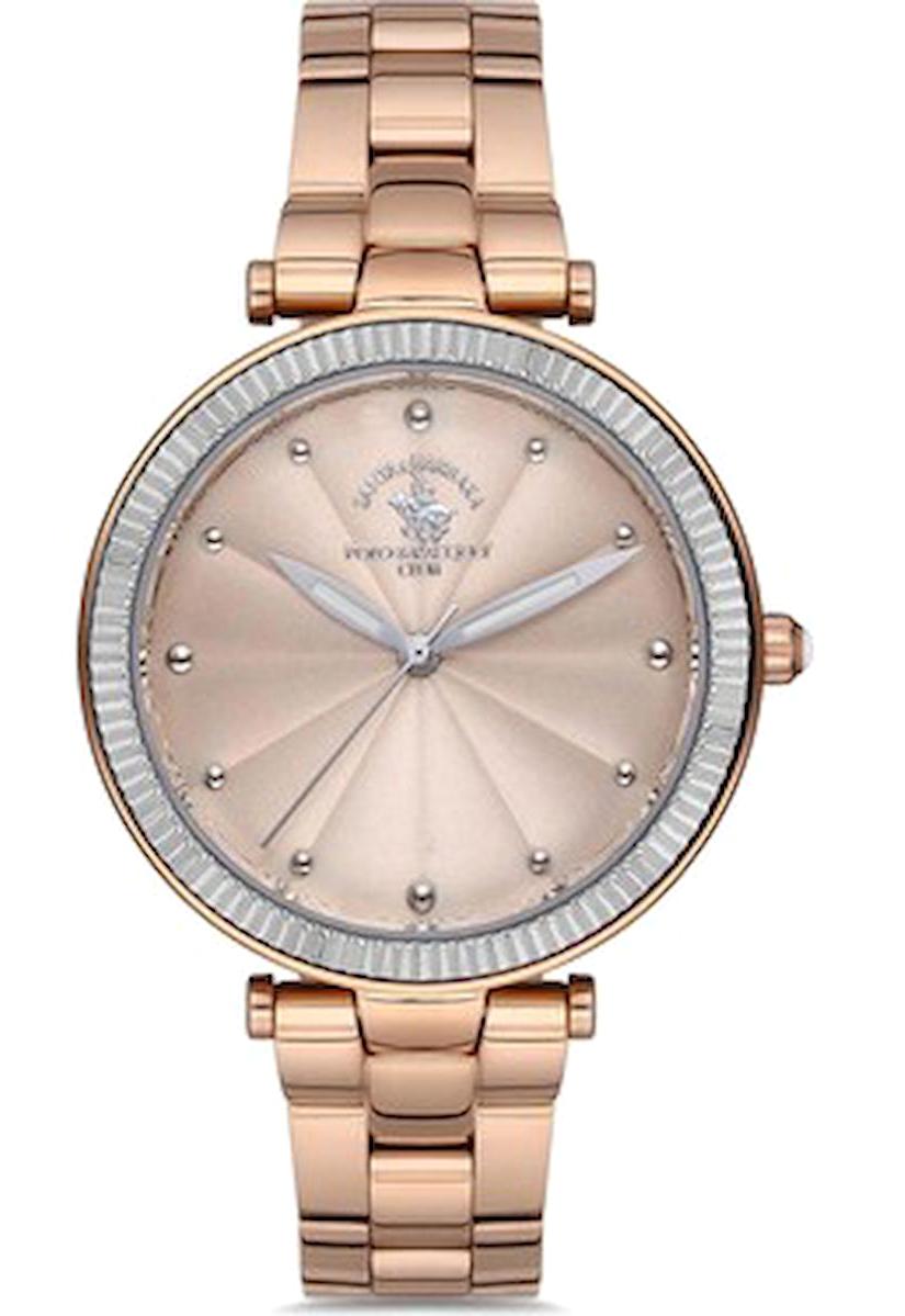 Santa Barbara Polo & Racquet Club SB.1.10130.2 36 mm Rose Gold Çelik Kordon Analog Kadın Kol Saati