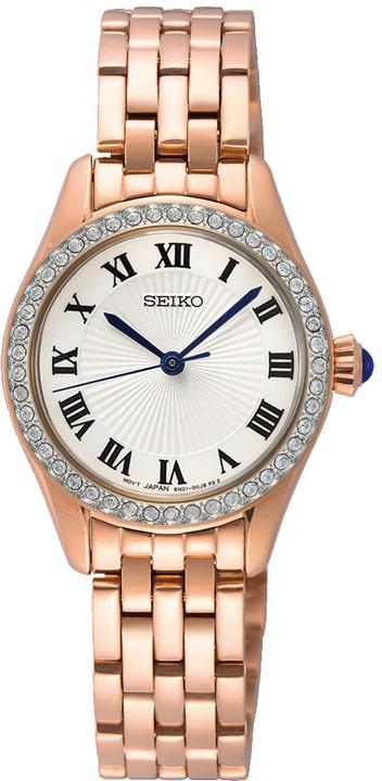 Seiko SUR338P 26 mm Rose Gold Çelik Kordon Analog Kadın Kol Saati