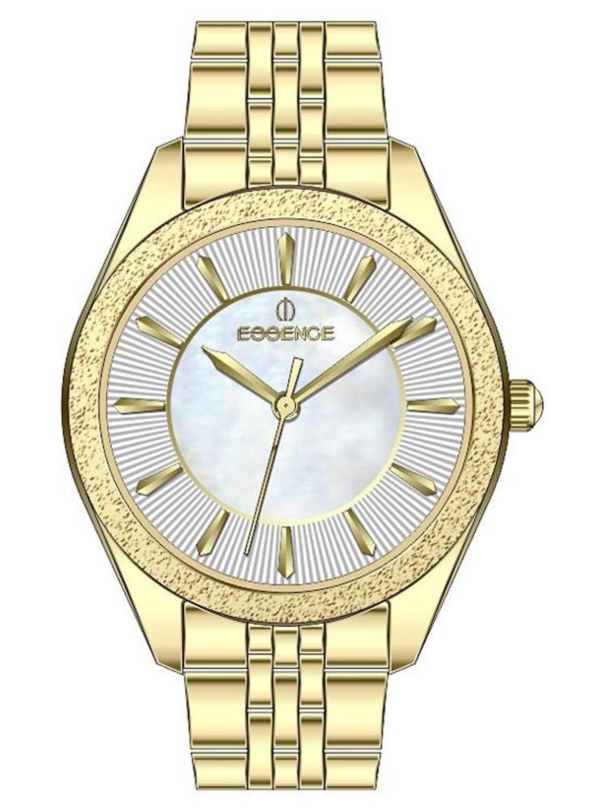 Essence ES6794FE.120 34 mm Altın Çelik Kordon Analog Kadın Kol Saati
