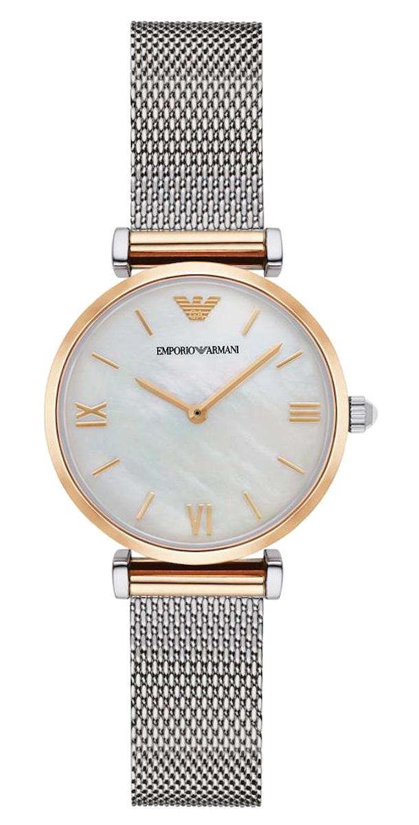 Emporio Armani AR2068 41 mm Gri Çelik Kordon Analog Kadın Kol Saati
