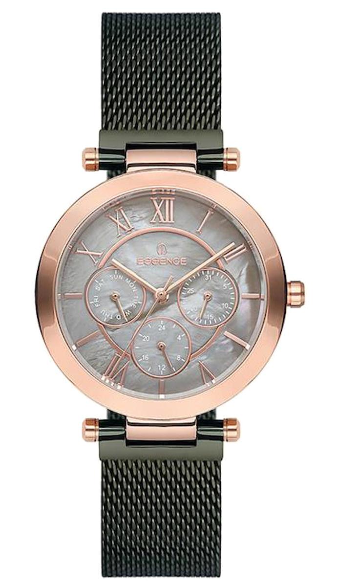 Essence ES6518FE.480 36 mm Siyah Hasır Kordon Analog Kadın Kol Saati
