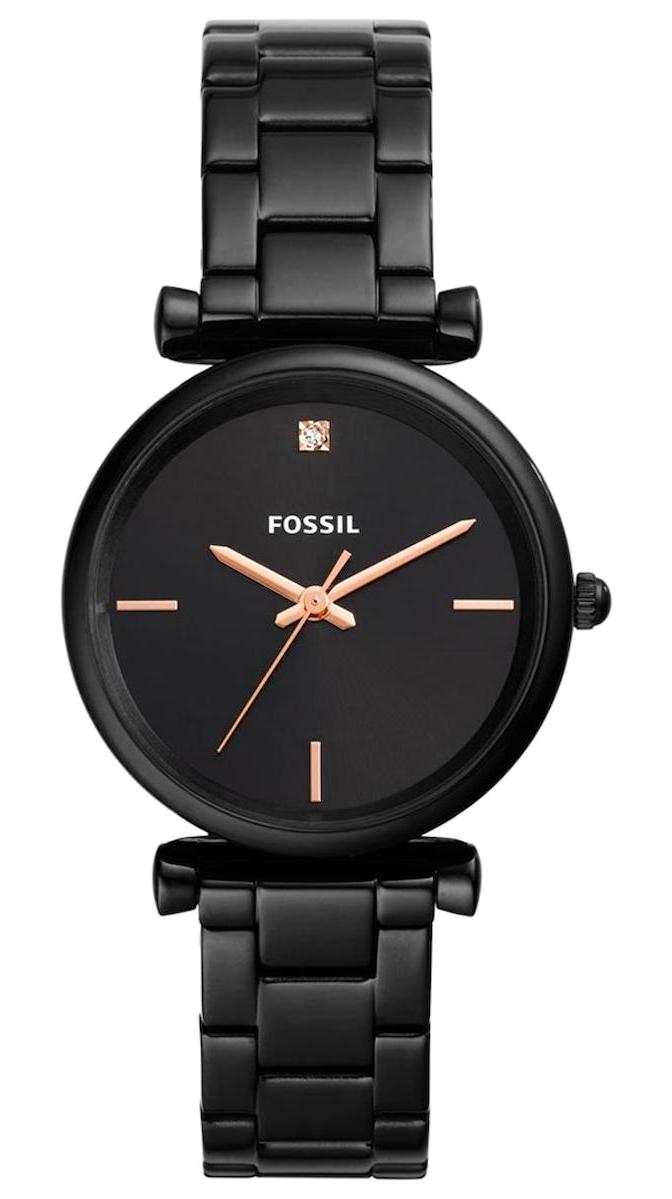 Fossil FES4442 35 mm Siyah Çelik Kordon Analog Kadın Kol Saati