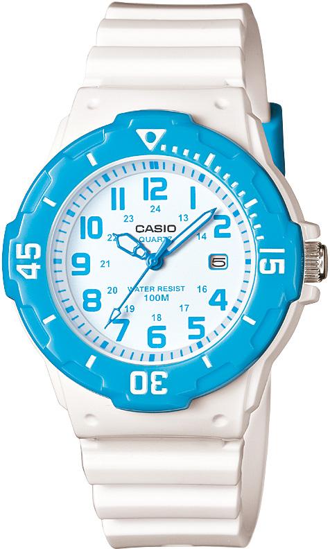 Casio LRW-200H-2BVDF Takvimli 34.2 mm Beyaz Silikon Kordon Analog Kadın Kol Saati