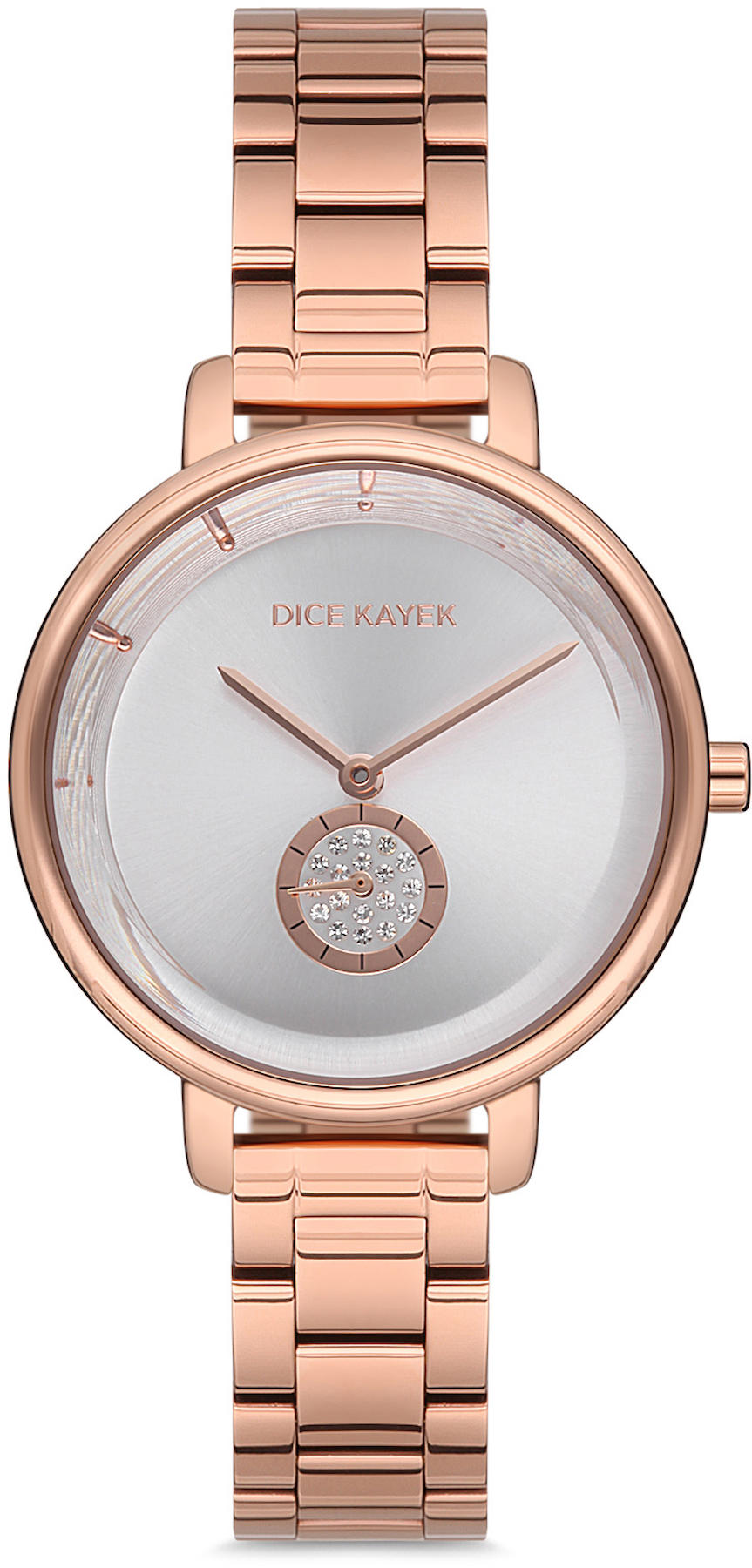 Dice Kayek DK.1.AG1220.01 33 mm Rose Gold Metal Kordon Analog Kadın Kol Saati