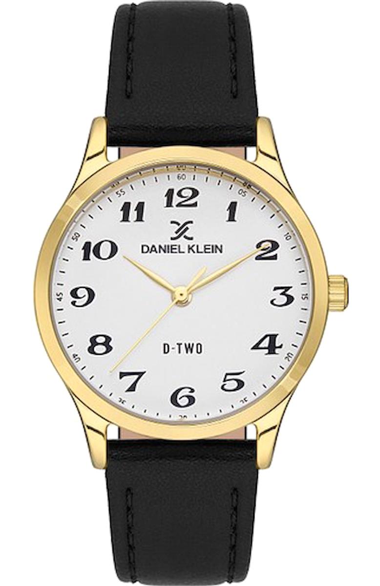 Daniel Klein DKE.1.10421-2 32 mm Siyah Deri Kordon Analog Kadın Kol Saati