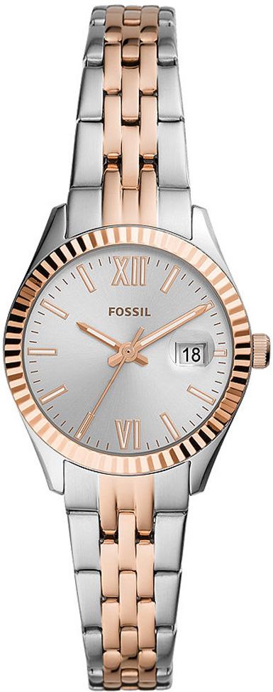 Fossil FES4989 34 mm Gri-Rose Gold Çelik Kordon Analog Kadın Kol Saati