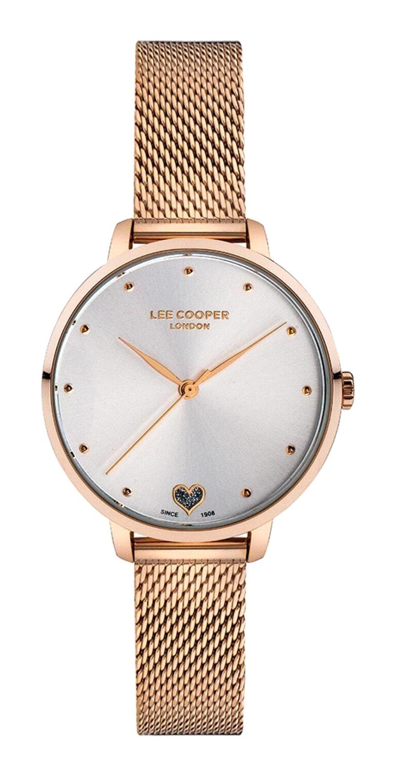 Lee Cooper LC07039.470 40 mm Rose Gold Çelik Kordon Analog Kadın Kol Saati
