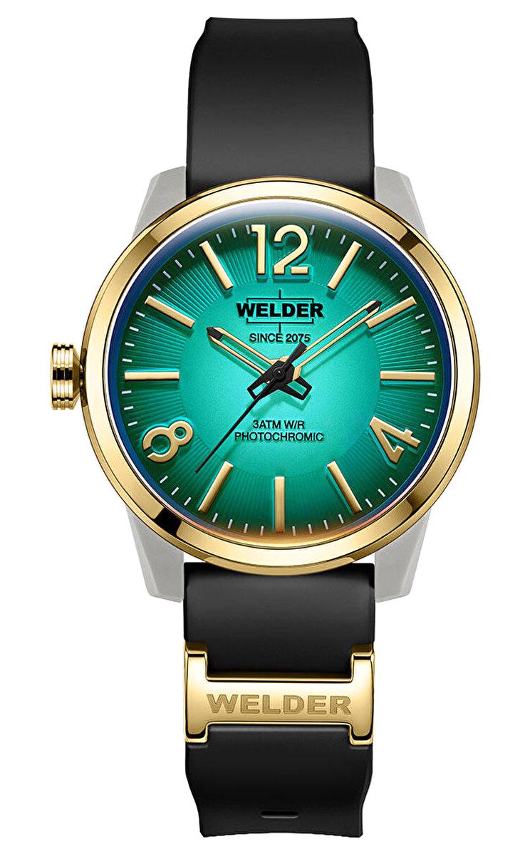 Welder Watch WWRL2011 42 mm Siyah Silikon Kordon Analog Kadın Kol Saati