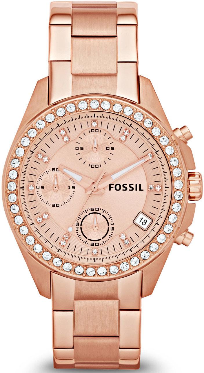 Fossil ES3352 38 mm Rose Gold Çelik Kordon Analog Kadın Kol Saati