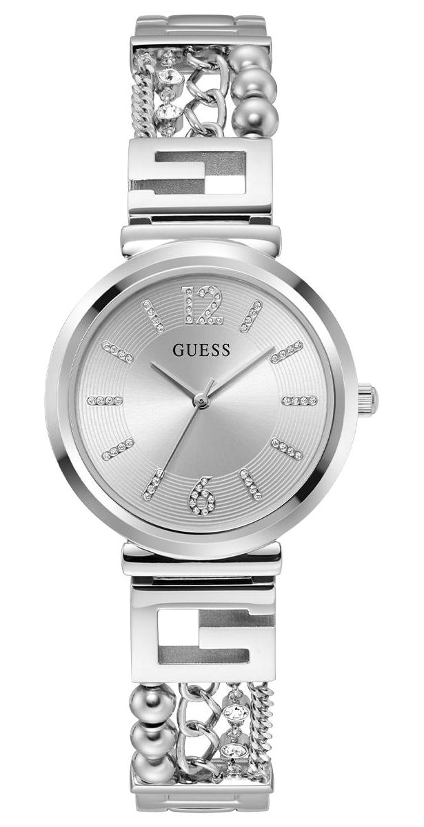 Guess GUGW0545L1 36 mm Gri Çelik Kordon Analog Kadın Kol Saati