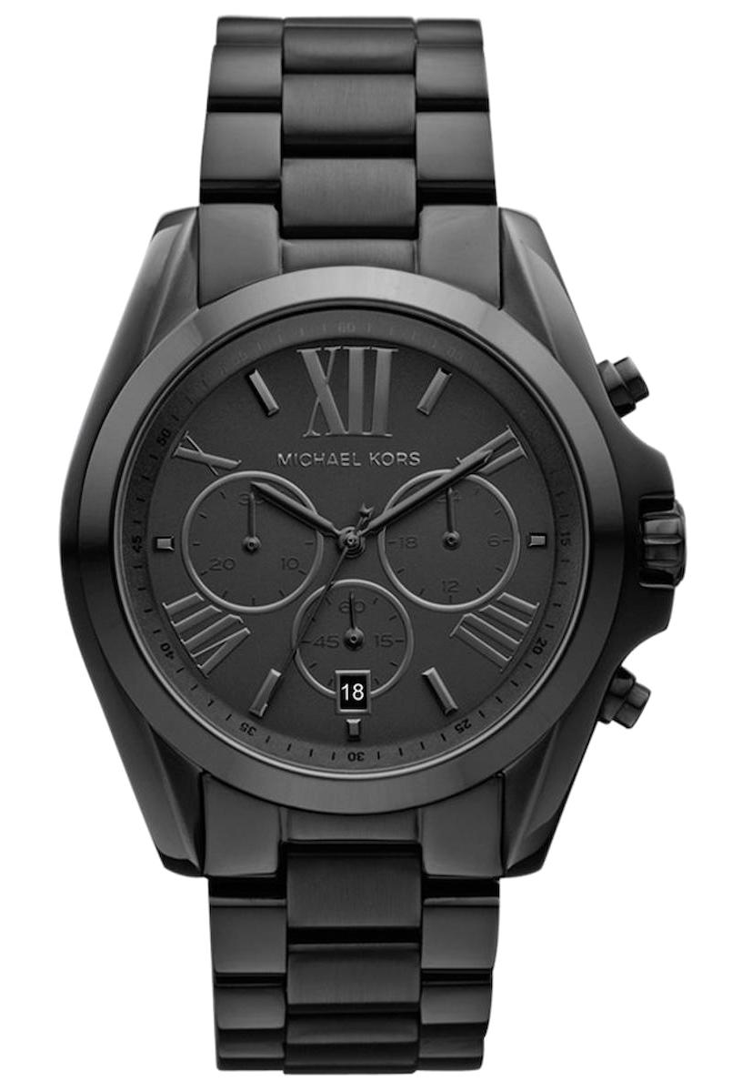 Michael Kors MK5550 Takvimli 42 mm Siyah Çelik Kordon Analog Kadın Kol Saati