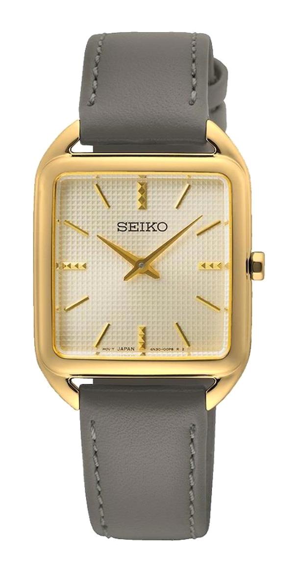 Seiko SWR090P 26 mm Füme Çelik Kordon Analog Kadın Kol Saati