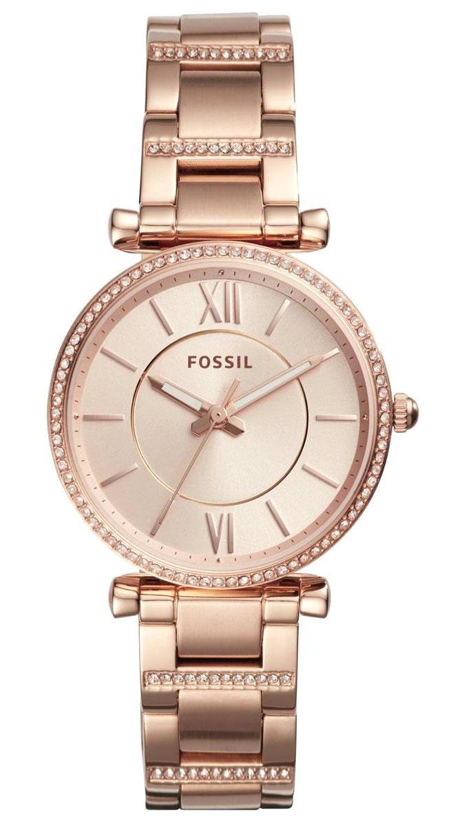 Fossil FES4301 38 mm Rose Gold Çelik Kordon Analog Kadın Kol Saati