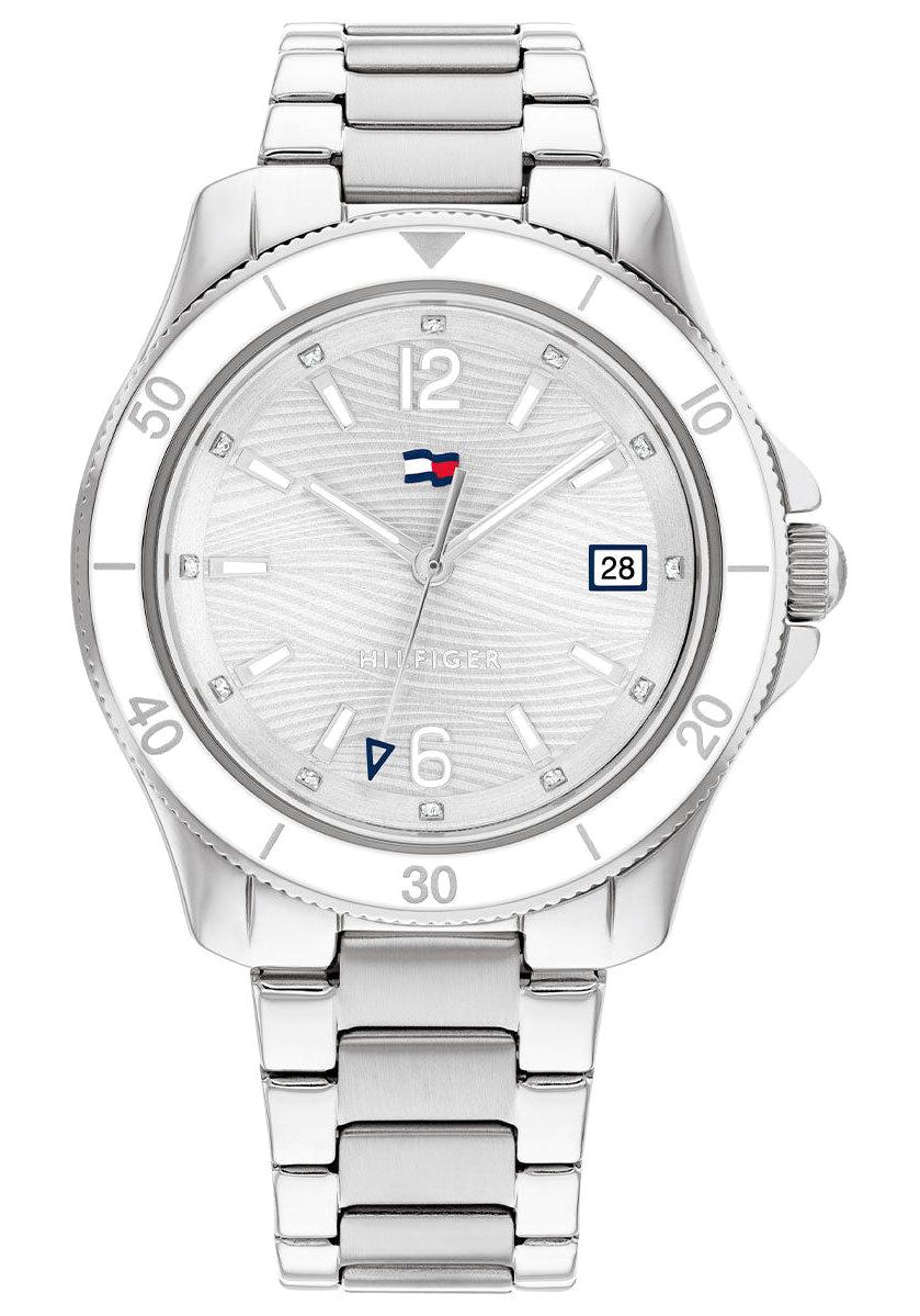 Tommy Hilfiger TH1782512 Takvimli 36 mm Gri Çelik Kordon Analog Kadın Kol Saati