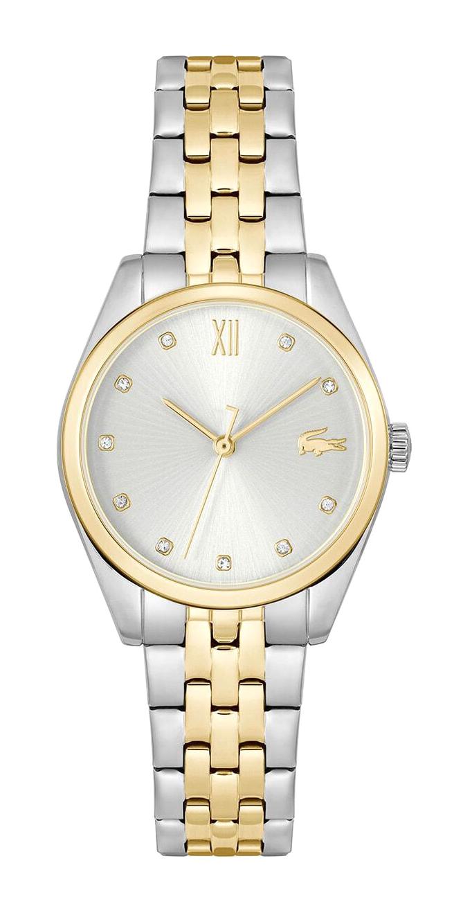 Lacoste LAC2001302 30 mm Altın-Gri Çelik Kordon Analog Kadın Kol Saati