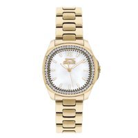 Slazenger SL.09.2238.3.06 34 mm Altın Çelik Kordon Analog Kadın Kol Saati