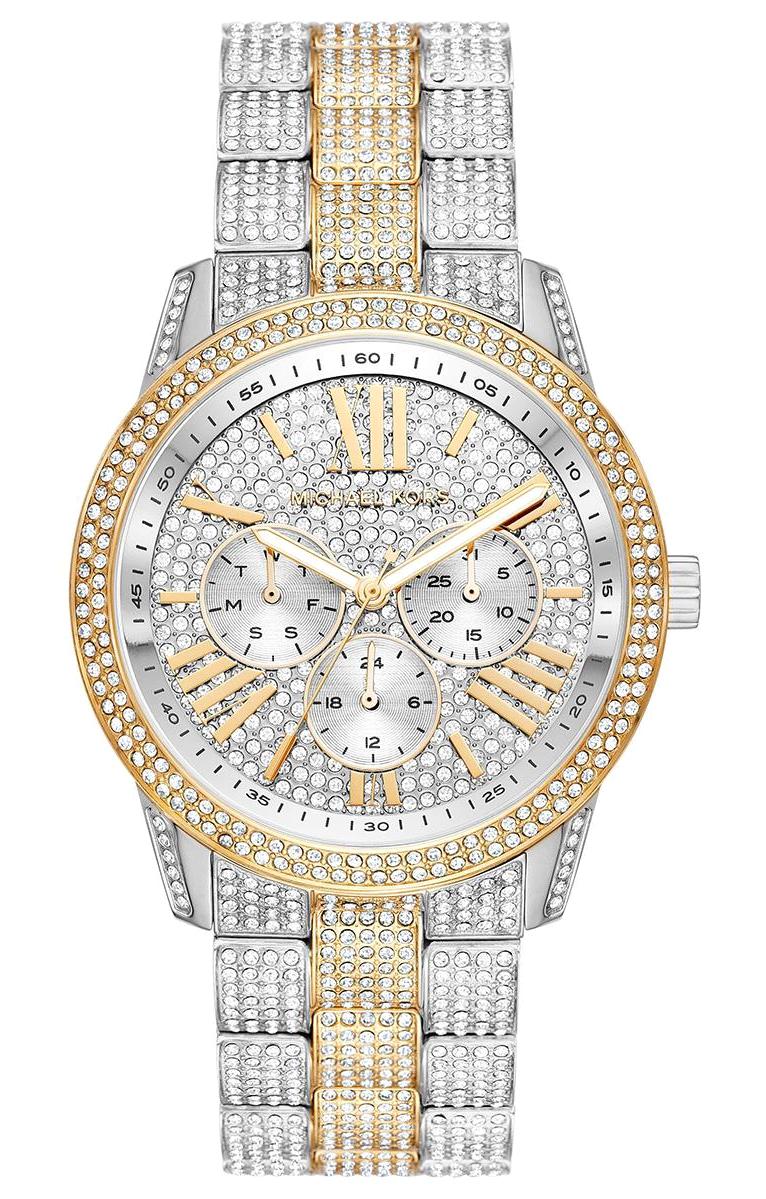 Michael Kors MK6934 Takvimli 42 mm Gri Çelik Kordon Analog Kadın Kol Saati