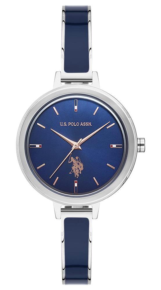 U.S. Polo Assn USPA2020-04 35 mm Lacivert Çelik Kordon Analog Kadın Kol Saati