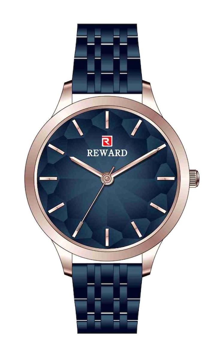 Reward RD21025L 30 mm Lacivert Çelik Kordon Analog Kadın Kol Saati