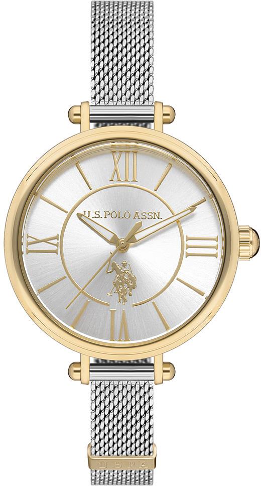 U.S. Polo Assn USPA2034-04 36 mm Gri Metal Kordon Analog Kadın Kol Saati