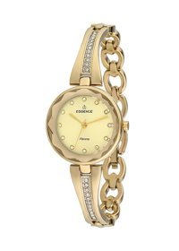 Essence D1023.110 28 mm Altın Çelik Kordon Analog Kadın Kol Saati