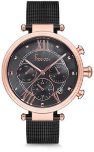 Freelook F.1.1143.03 36 mm Siyah Çelik Kordon Analog Kadın Kol Saati
