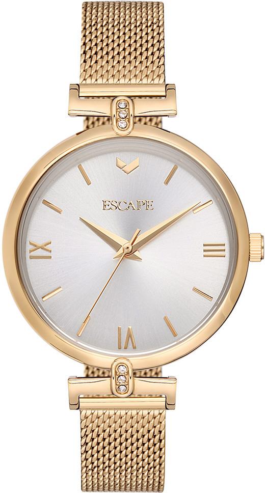 Escape EC7000-302 34 mm Altın Çelik Kordon Analog Kadın Kol Saati