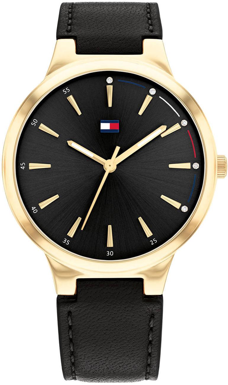 Tommy Hilfiger TH1782403 36 mm Siyah Deri Kordon Analog Kadın Kol Saati