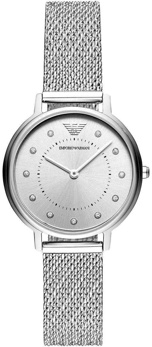 Emporio Armani AR11128 36 mm Gri Çelik Kordon Analog Kadın Kol Saati