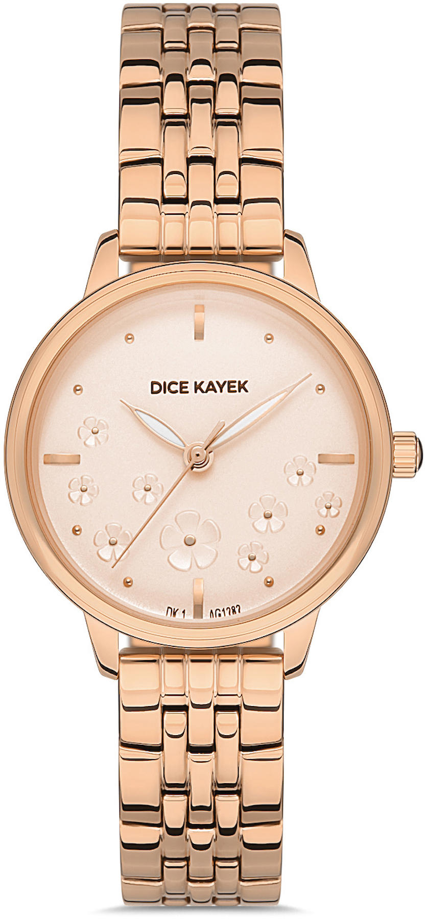 Dice Kayek DK.1.AG1282.05 31 mm Rose Gold Metal Kordon Analog Kadın Kol Saati