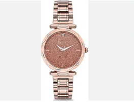 Freelook F.7.1045.02 38 mm Rose Gold Çelik Kordon Analog Kadın Kol Saati
