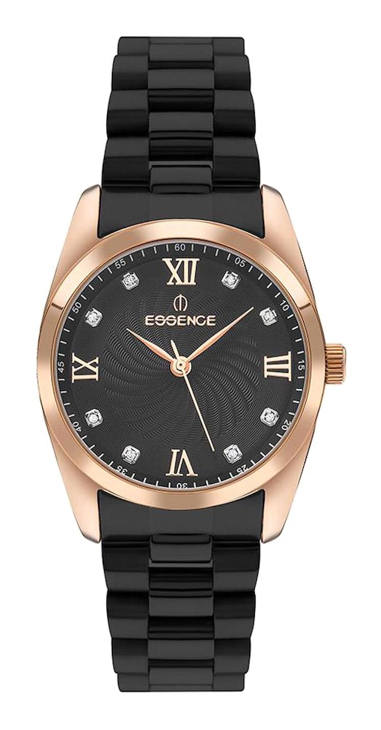 Essence ES6765FE.450 35 mm Siyah Çelik Kordon Analog Kadın Kol Saati