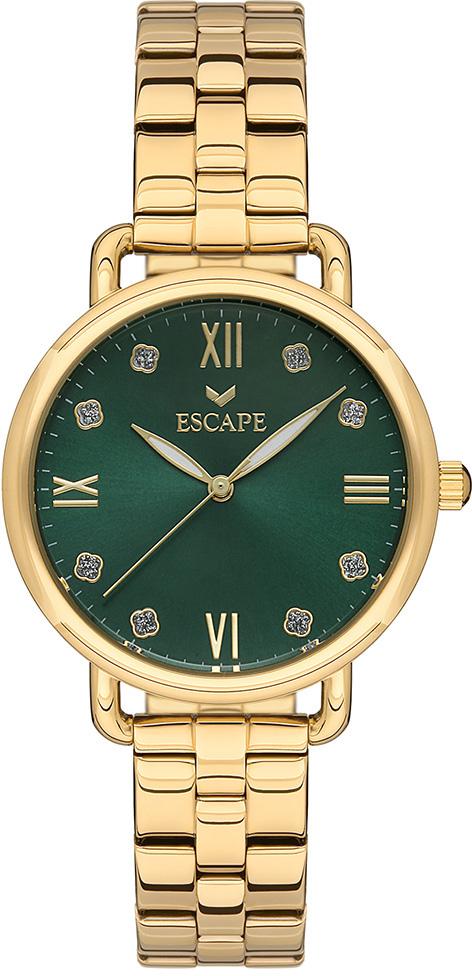 Escape ESCP202602 35 mm Altın Çelik Kordon Analog Kadın Kol Saati