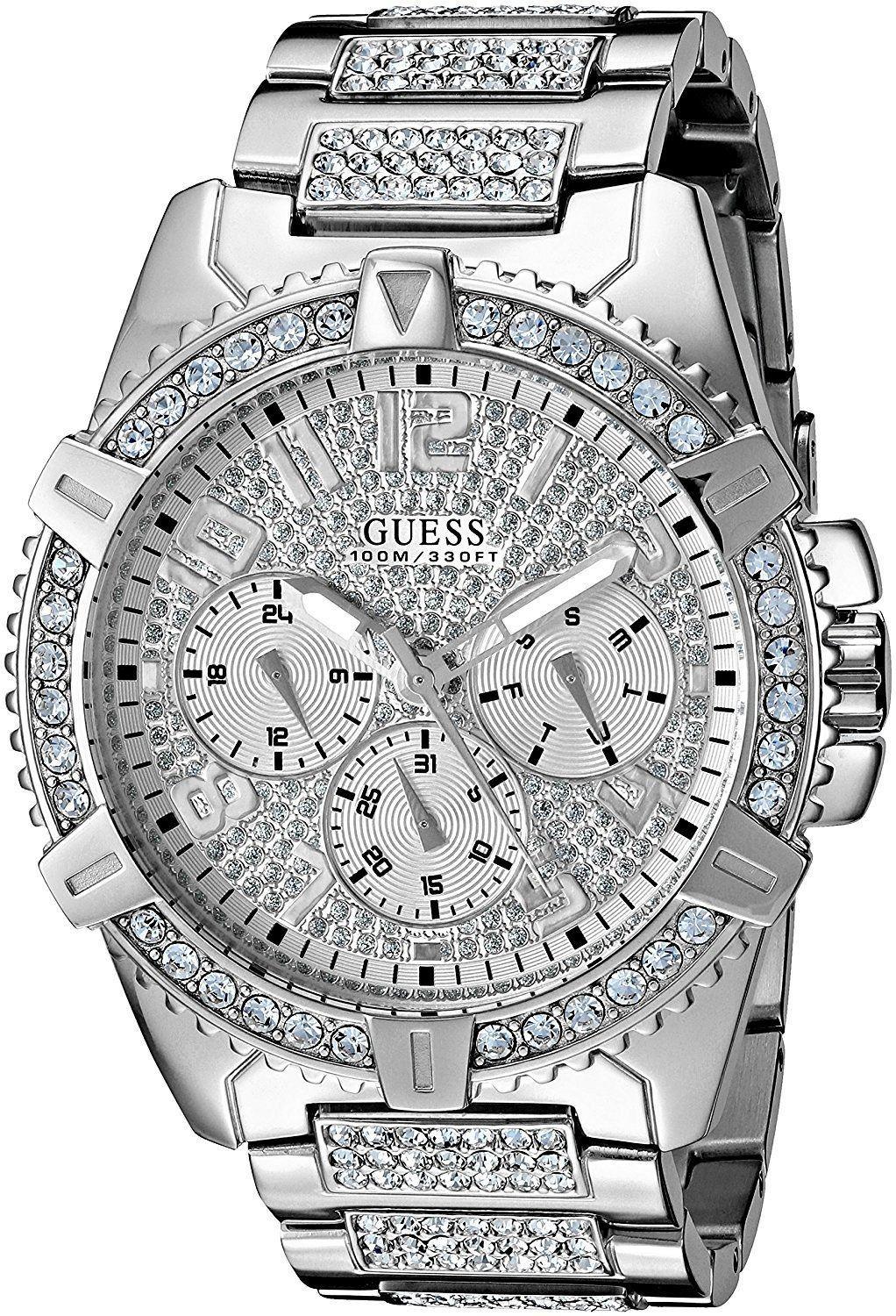 Guess GUW0799G1 36 mm Gri Çelik Kordon Analog Kadın Kol Saati