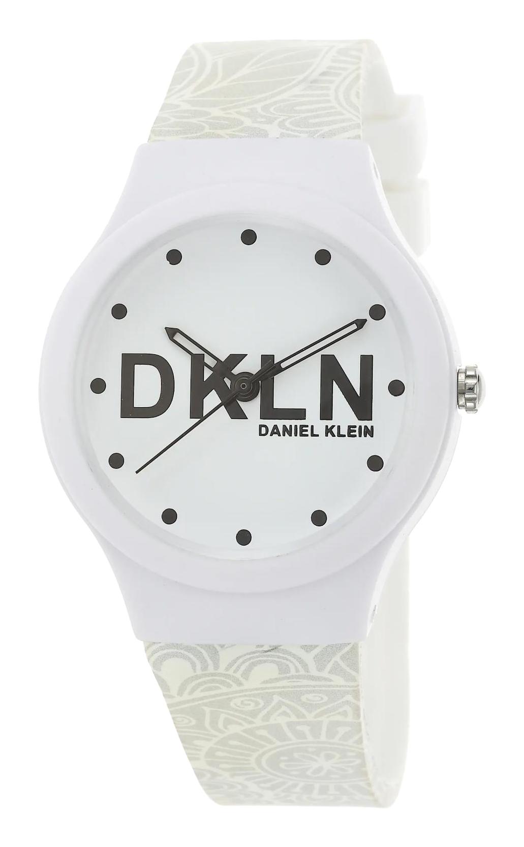 Daniel Klein DK.1.12436.1 Beyaz Silikon Kordon Analog Kadın Kol Saati