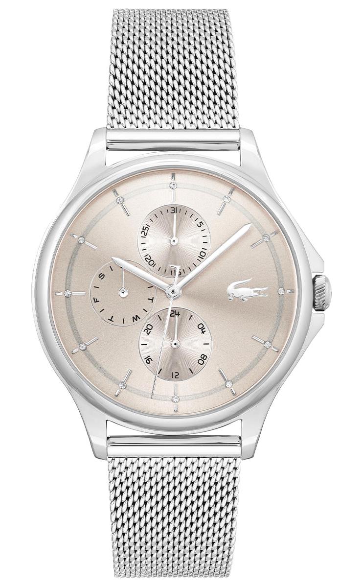 Lacoste LAC2001237 38 mm Gri Metal Kordon Analog Kadın Kol Saati