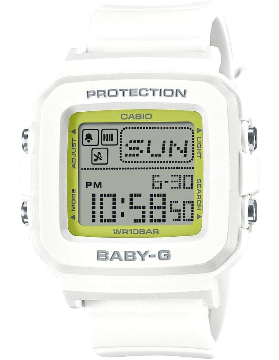 Casio BABY-G BGD-10K-7DR Takvimli 39 mm Beyaz Silikon Kordon Analog Kadın Kol Saati