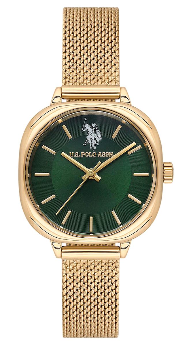U.S. Polo Assn USPA2087-02 36 mm Altın Çelik Kordon Analog Kadın Kol Saati