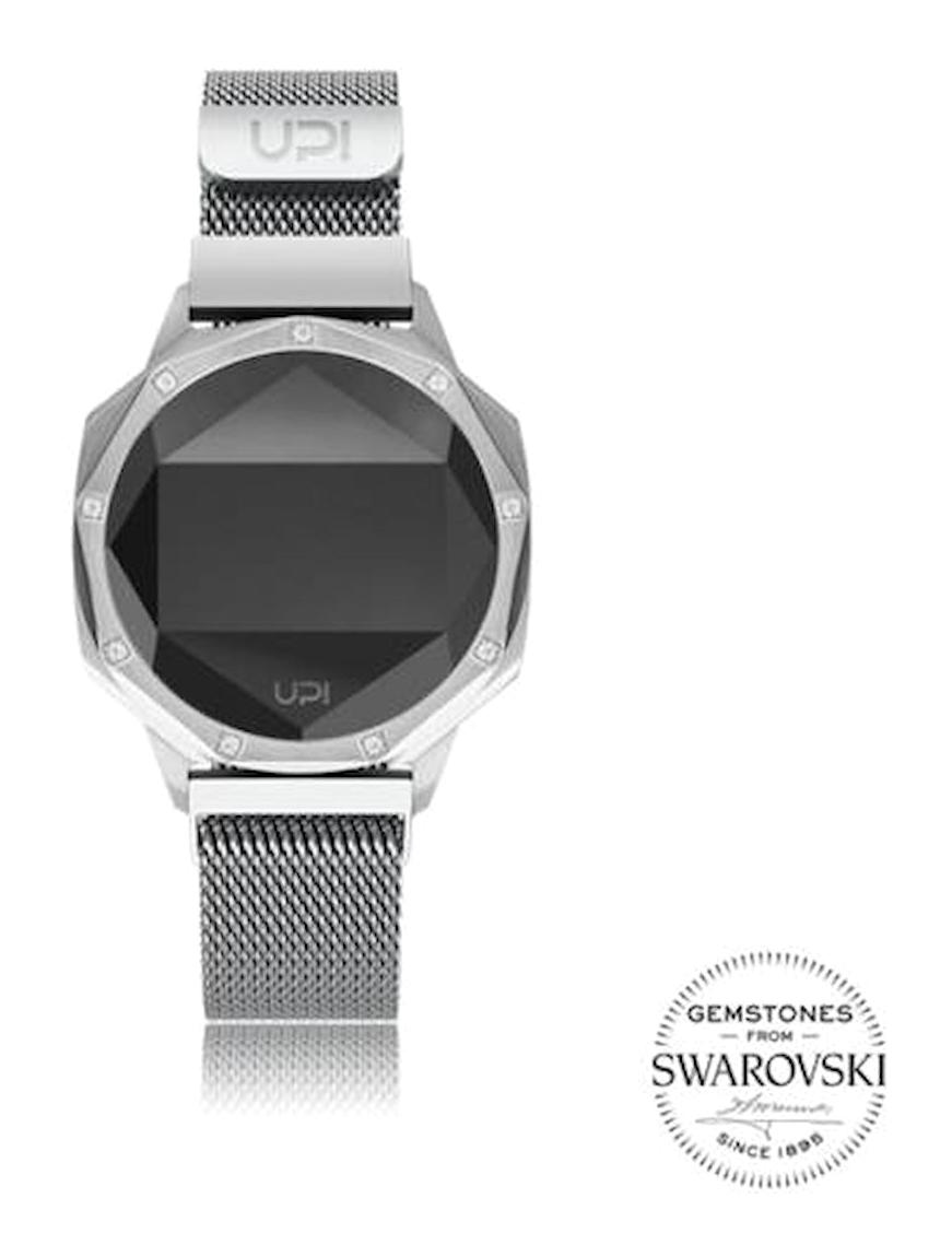 Upwatch 33 mm Gri Çelik Kordon Analog Kadın Kol Saati