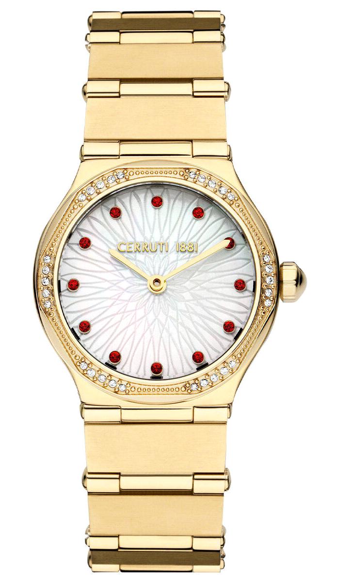 Cerruti 1881 CIWLG0008404 29 mm Altın Çelik Kordon Analog Kadın Kol Saati