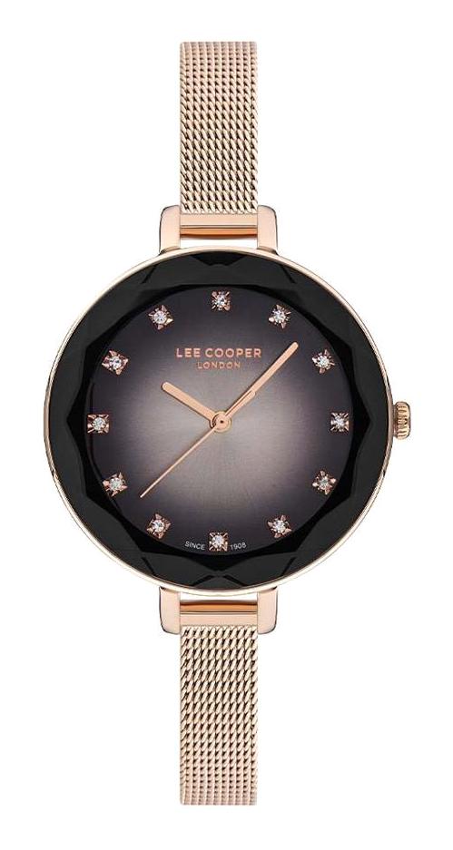 Lee Cooper LC07363.450 40 mm Rose Gold Metal Kordon Analog Kadın Kol Saati