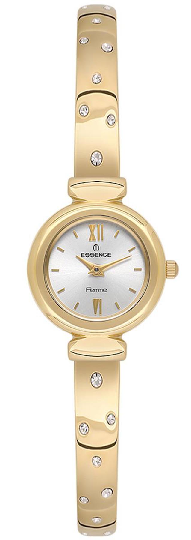 Essence D1134.130 23 mm Altın Çelik Kordon Analog Kadın Kol Saati