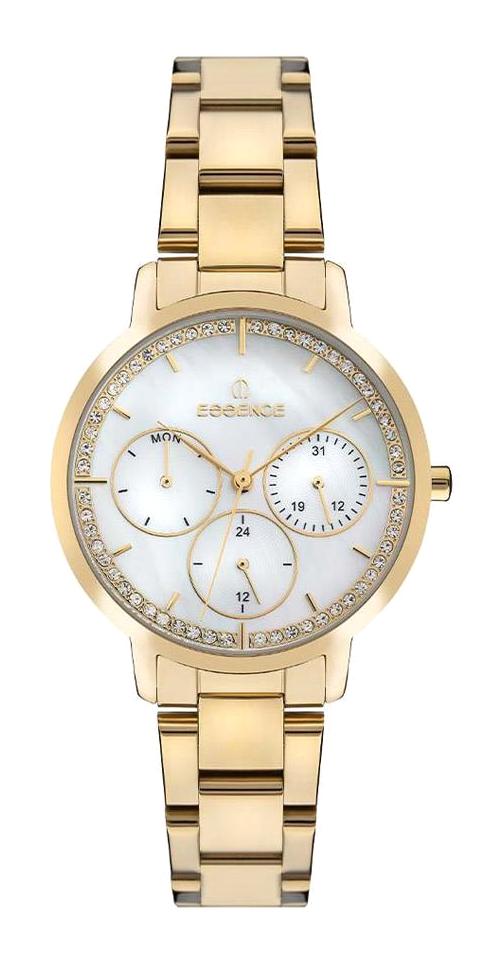 Essence ES6748FE.120 36 mm Altın Çelik Kordon Analog Kadın Kol Saati